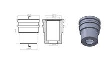 Load image into Gallery viewer, Adaptador inyectores Tsuru III para laboratorio de inyectores