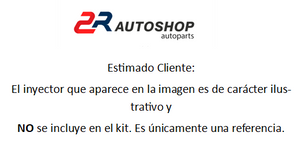 Kit 4 bush nissan np300 Riel-Multiple. 11 * 24.5 ringed