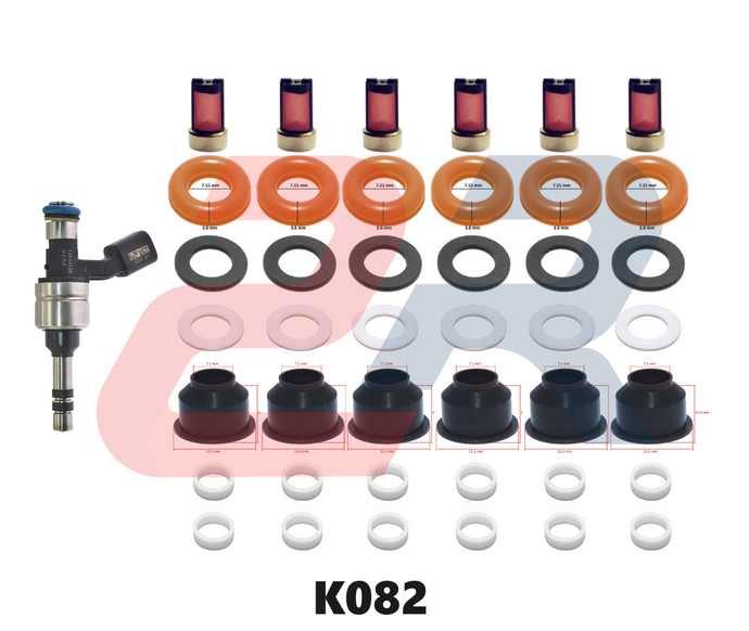 KIT INYECTOR TERRAIN, CAPTIVA, EQUINOX    6 Cil