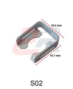 Clip Fastener Bosch Various Injector (20 pieces)