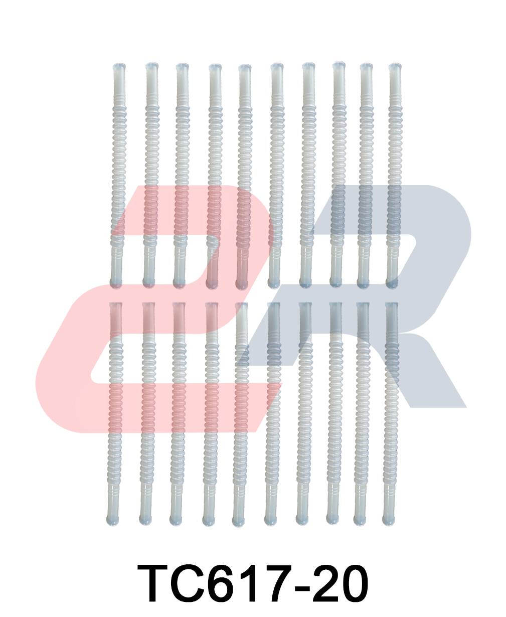 Corrugated hose for gas pump 6 * 170mm (1 or 20 pieces)